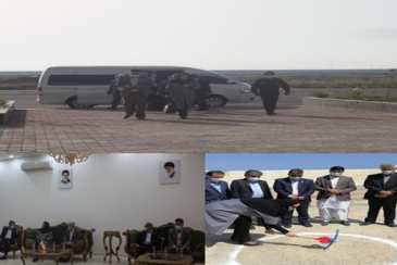 حضور معاون محترم وزیر راه و شهرسازی و رئیس سازمان هواشناسی کشور در استان هرمزگان