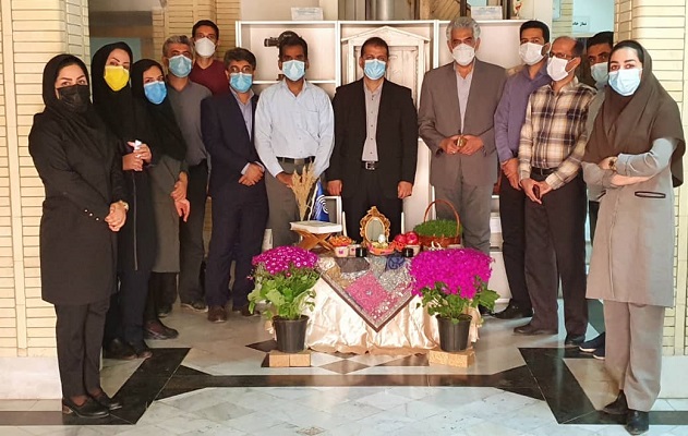 برپایی سفره هفت سین 1400 در اداره کل هواشناسی استان هرمزگان